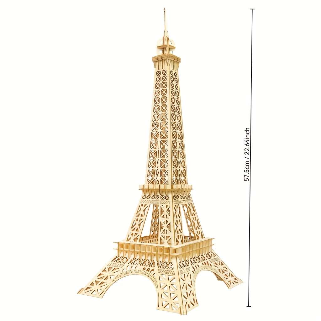 3D Building Model Puzzle Set