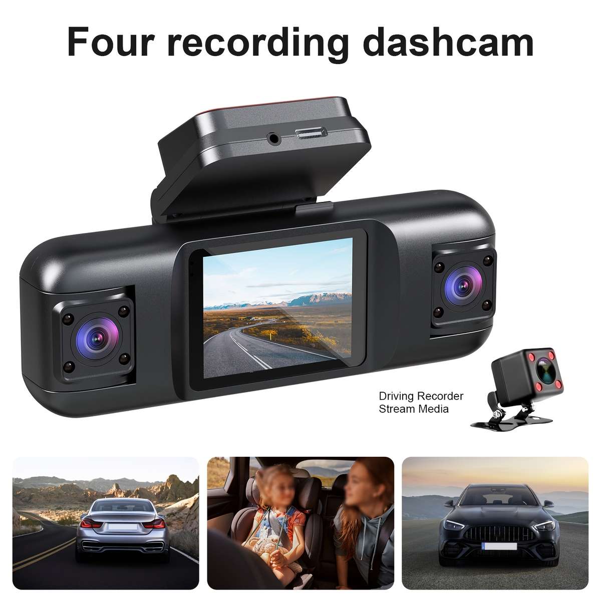 Dashcam Model 9715 D   32Gb Card