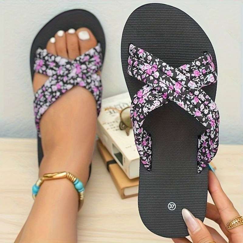 Sandals Color Deep Purple Sizeuk 4