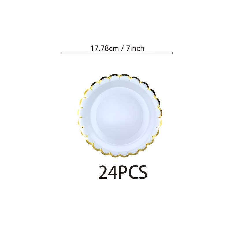 Wedding Supplies Size 7 Inches 18Cm Quantity 8Pcs