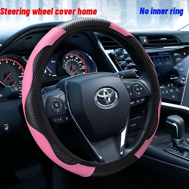 Car Steering Wheel Cover Pink