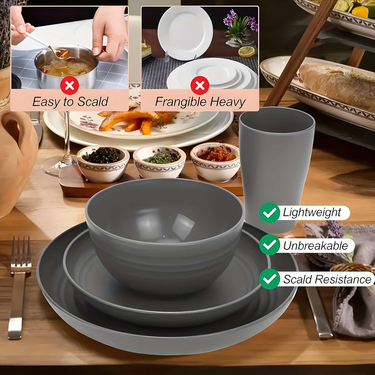 Bowl Quantity 16Pcs