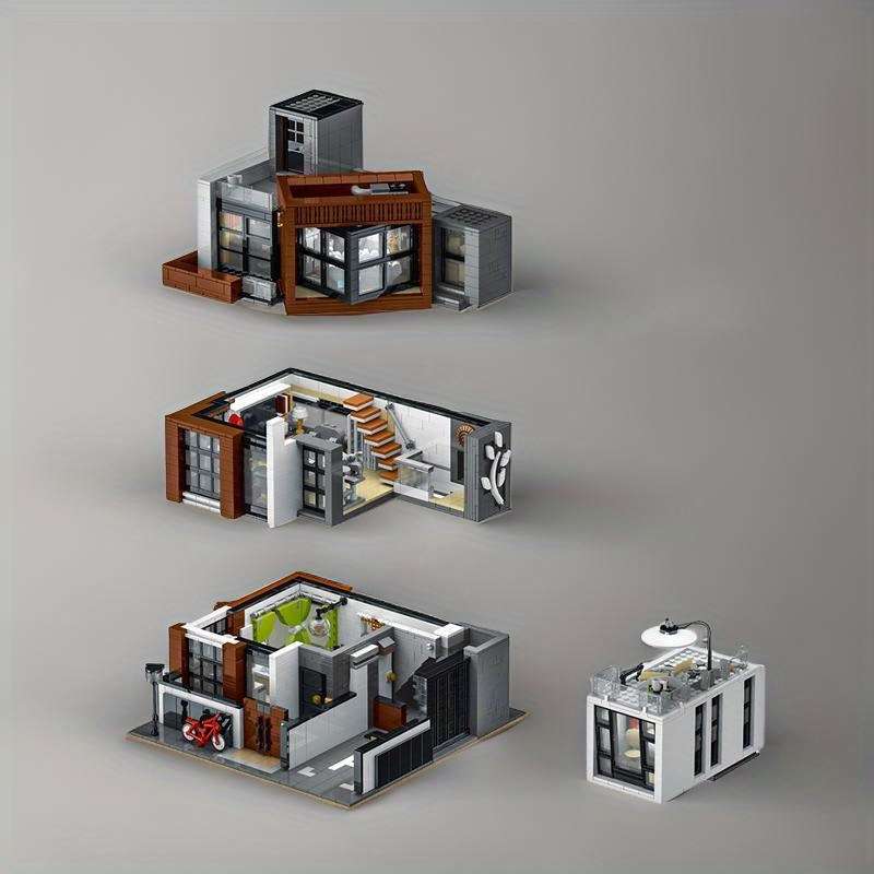 3D Building Model Puzzle Set Model Mk 10204