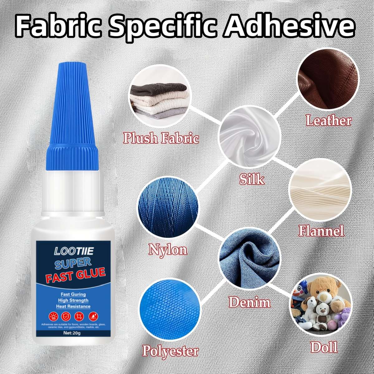 Professional Quick Drying 5Pack Super Strong Quickdry For Creative Projects