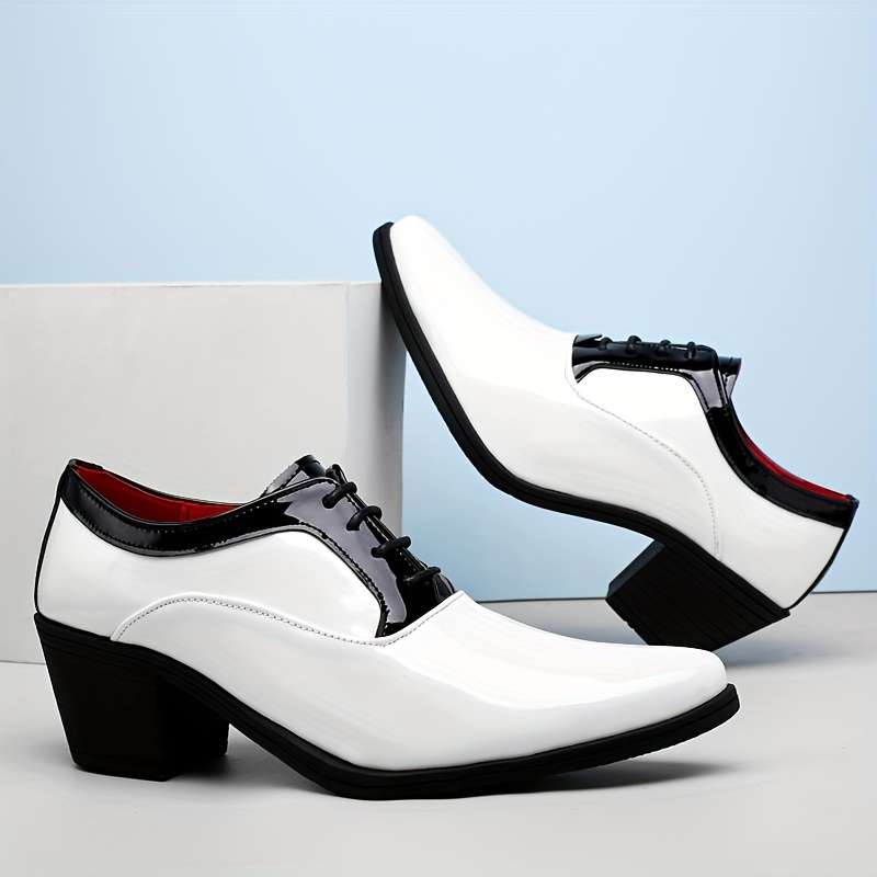 Mens Leather Shoes Color White Sizeuk 7