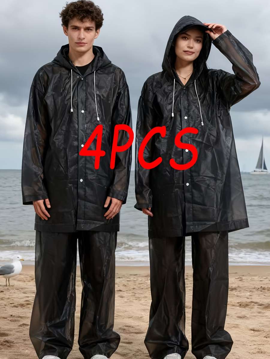 Raincoat Grey Size Asian Onesize