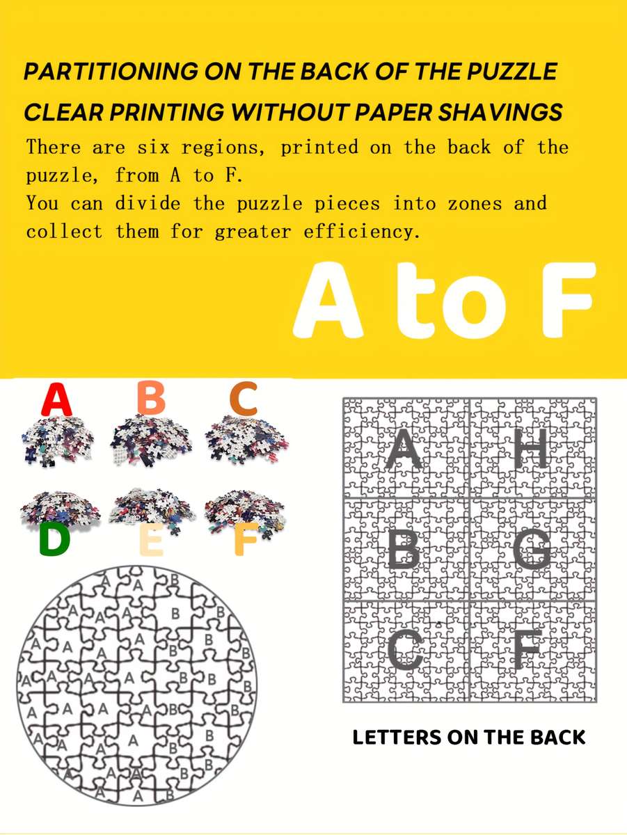 1000 Piece Paper Jigsaw Puzzle For Adults