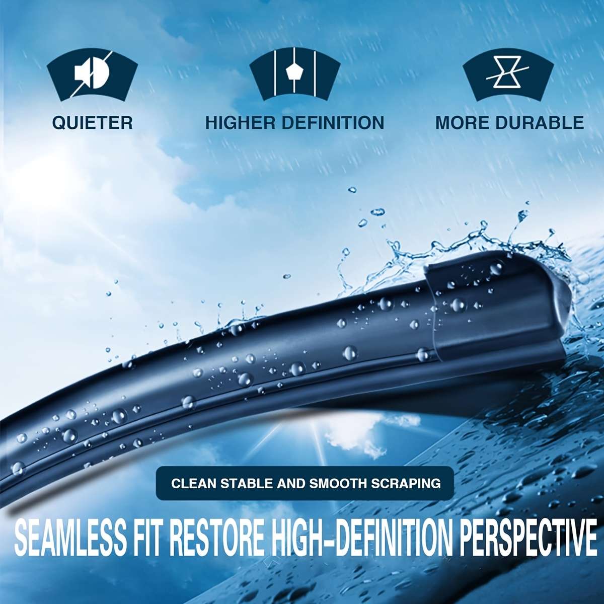 Windshield Wipers Model Three Piece Windshield Wiper