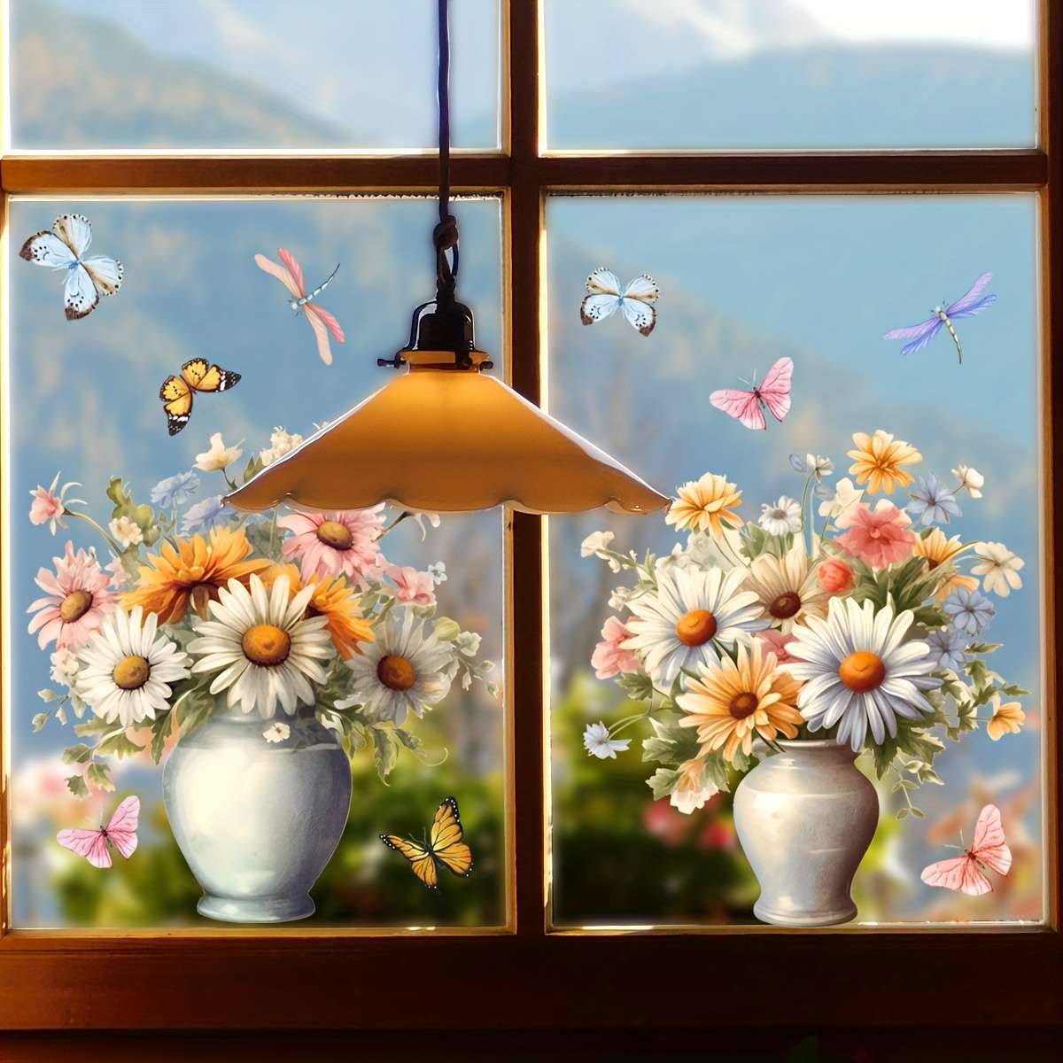 Window Stickers Size 30*30Cm*2Pcs