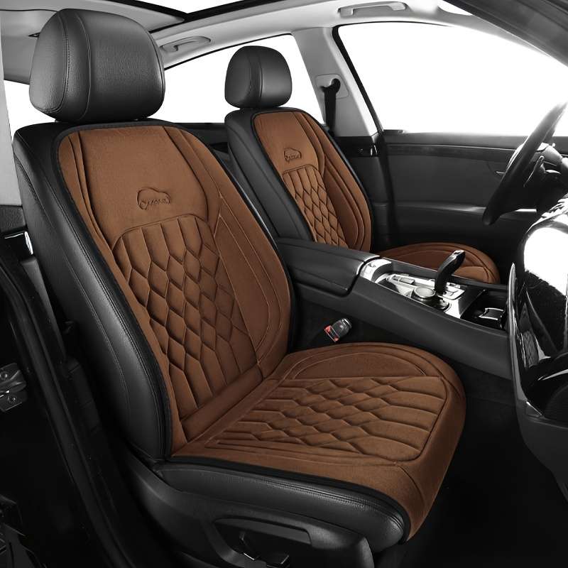 Car Seat Cushion 2Pcs Red