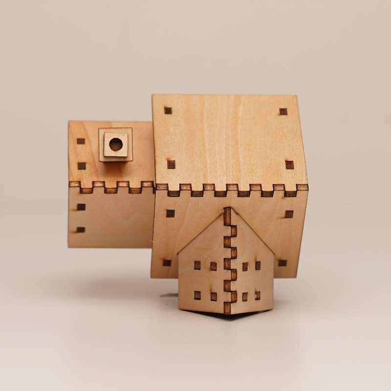 3D Building Model Puzzle Set