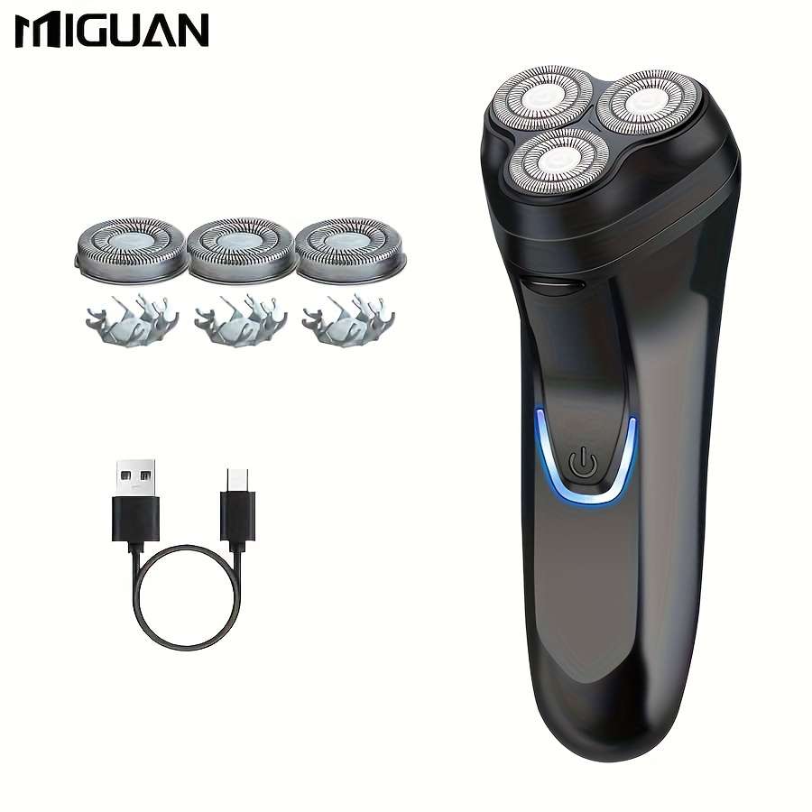 Shaver Color Black    3 Spare Blades