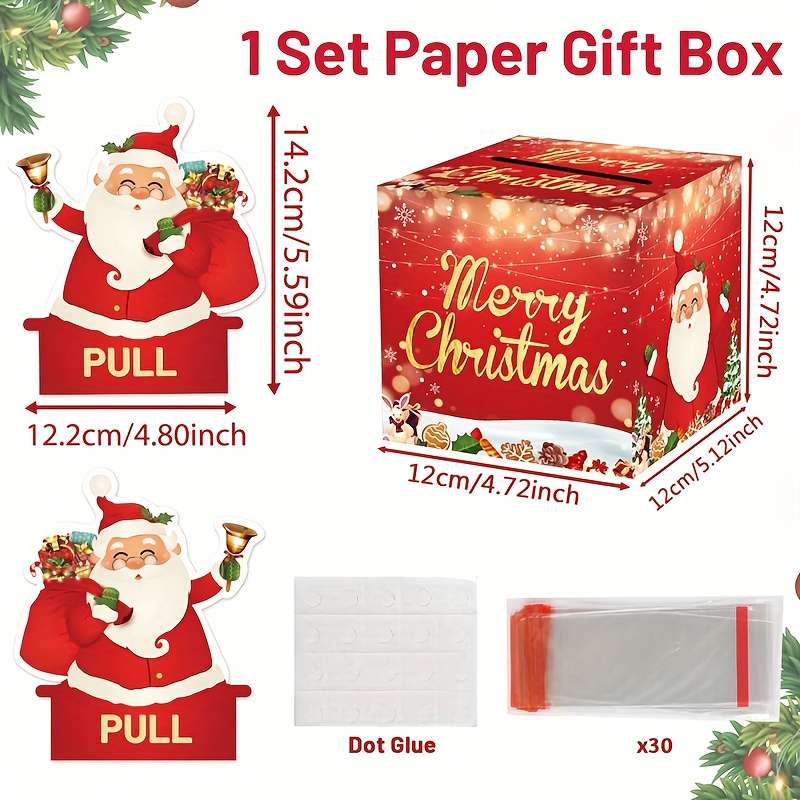 Christmas Gift Boxes Quantity 1 Set