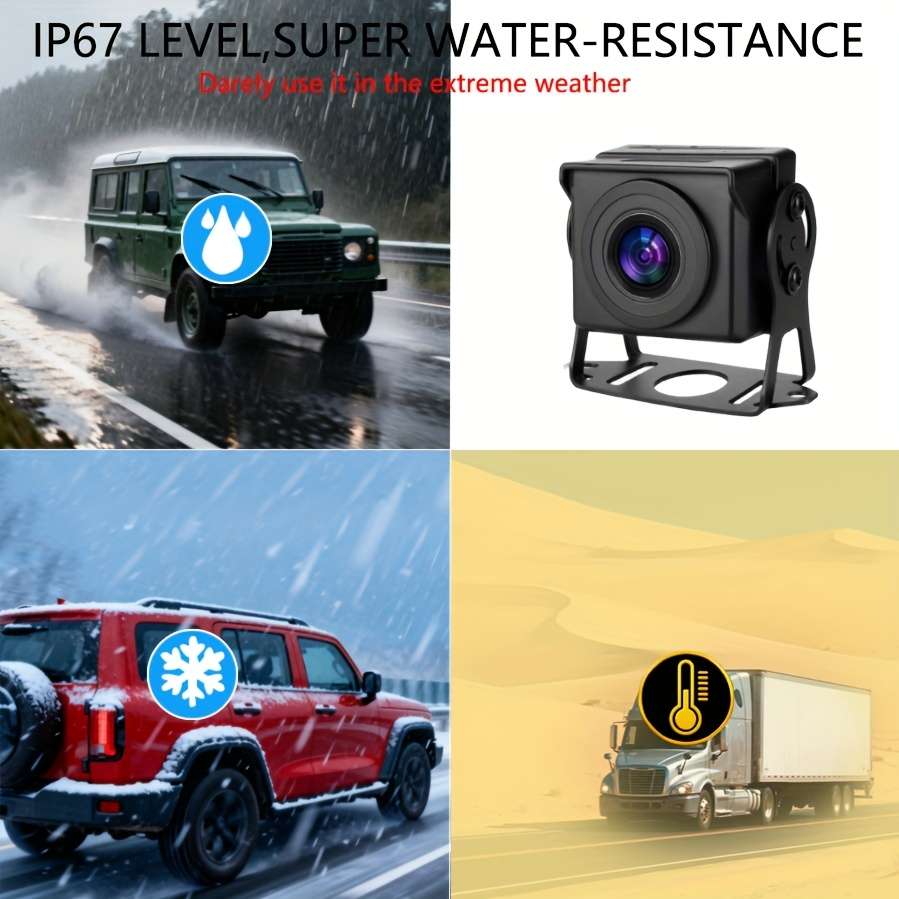 Quad Channel Inch Display Suitable For Rvs Tractors Buses Cement Trucks