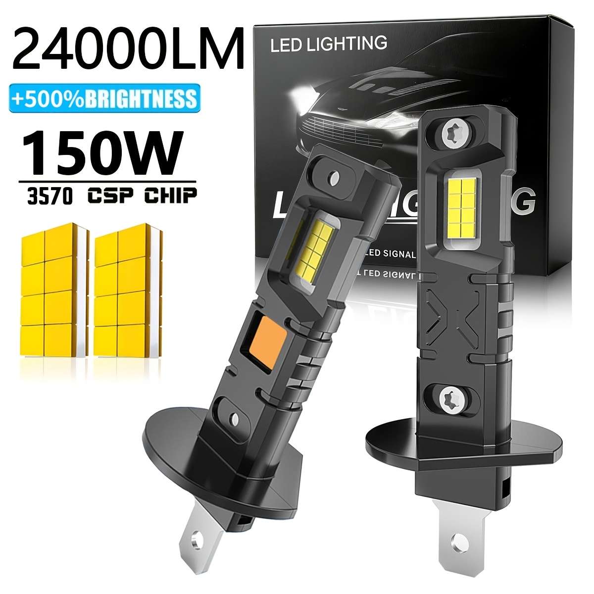 Car Lights Color 2Pcs H1