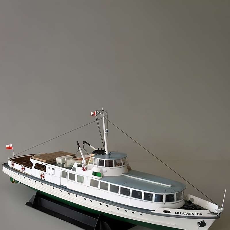 3D Jigsaw Puzzle Model Ship Model 1:100 Ferry Material Pack