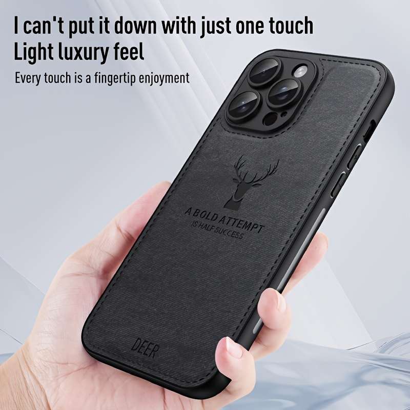 1Pc Black For iPhone 13 Pro Phone Case Phone Cover