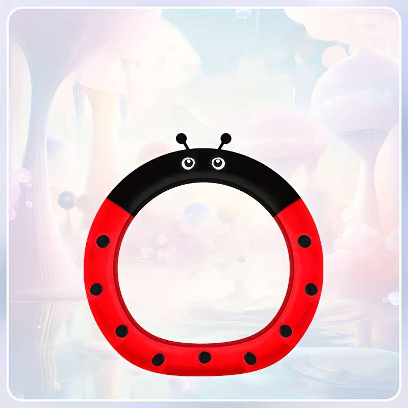 Car Steering Wheel Cover Red Model D Type