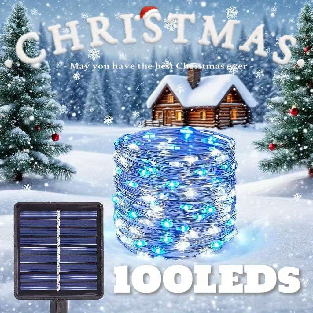 Christmas Lights White Size 50Leds 7M 23Ft