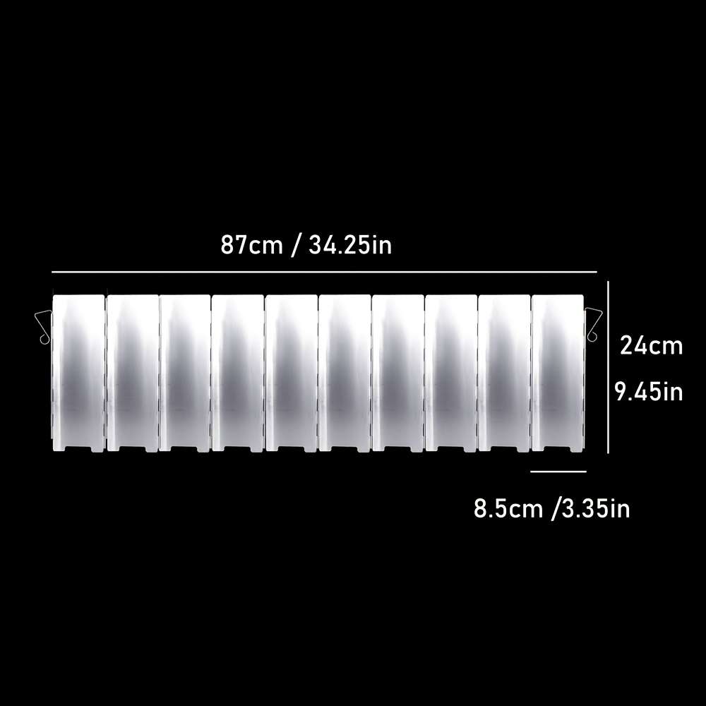 Premium Zmoon Windproof Wind Screen Gas Stove Compatible Burner Outdoor Cam 10
