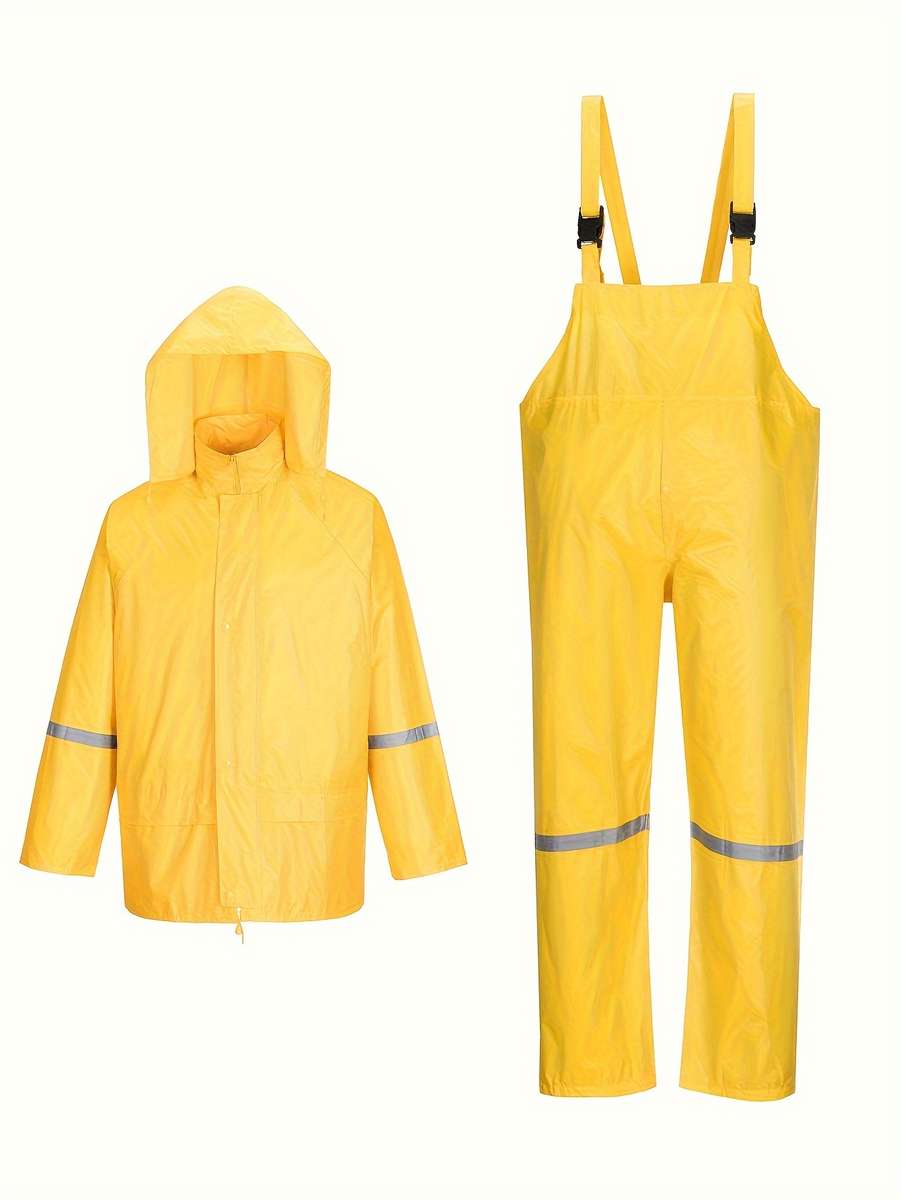Raincoat Yellow Size L