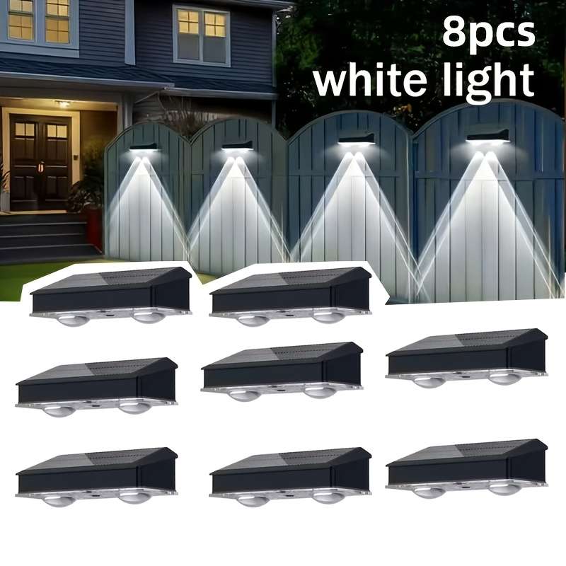 Solar Emergency Lights Color Cool White Quantity6Pack