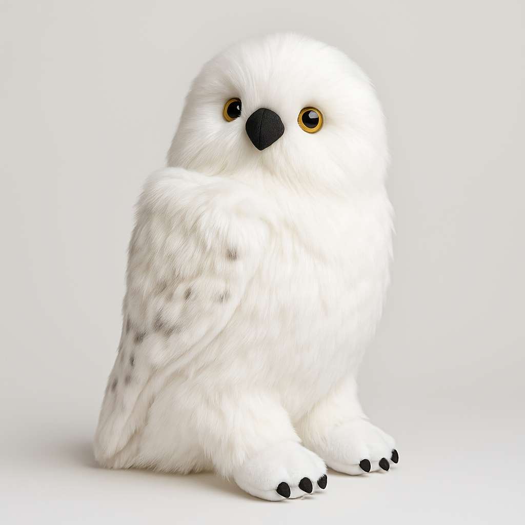 Plush Toyss Style Snowy Owl One Piece Set