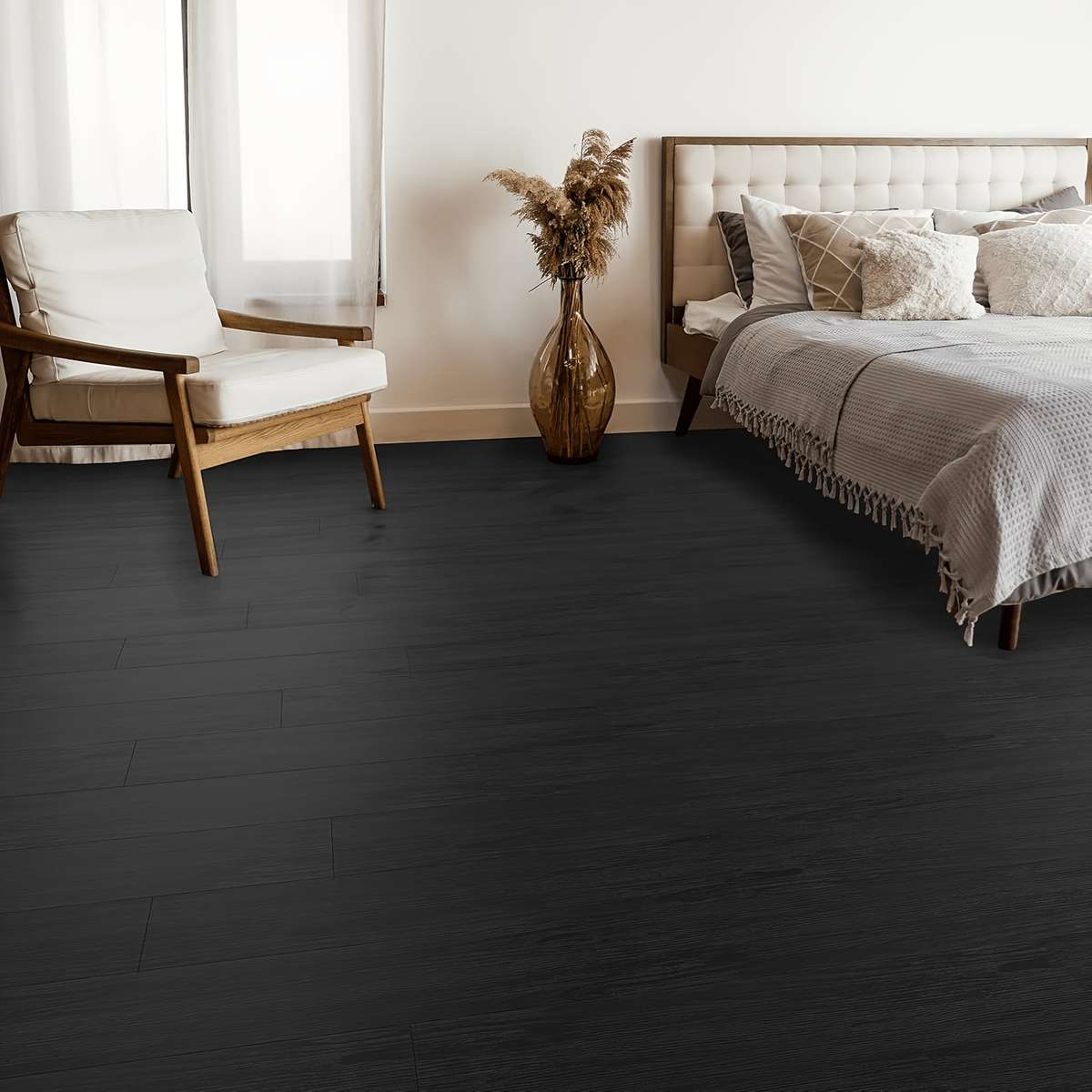Self Adhesive Floor Stickers Light Grey 60Cm Wide * 200Cm