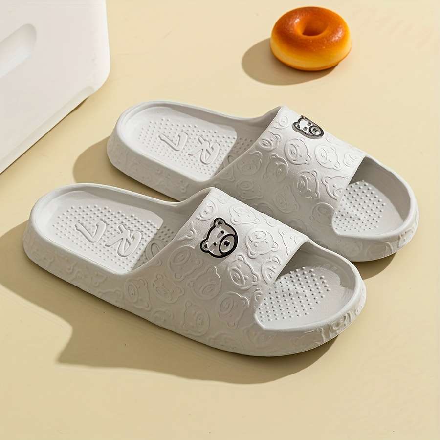 Men Slippers Summer Style White Size Uk 6.5 To 7