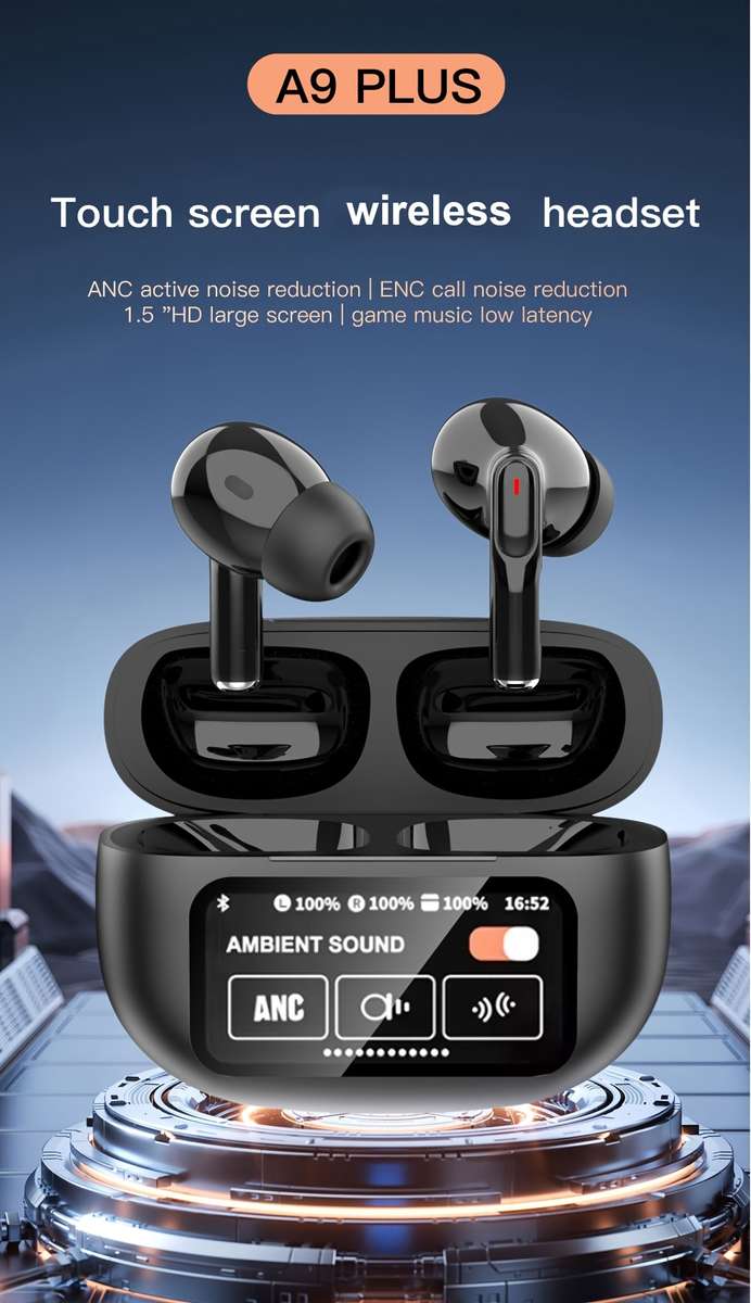 Rechargeable Wireless Earbuds Headphones Headset