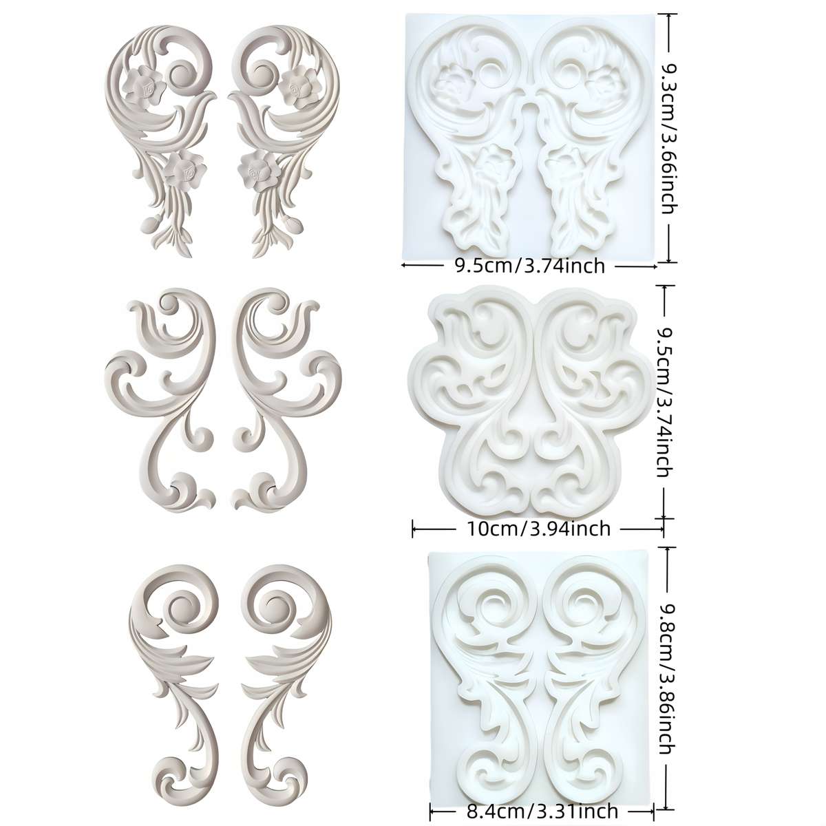 Suitable For Baking Molds Style Lace 3