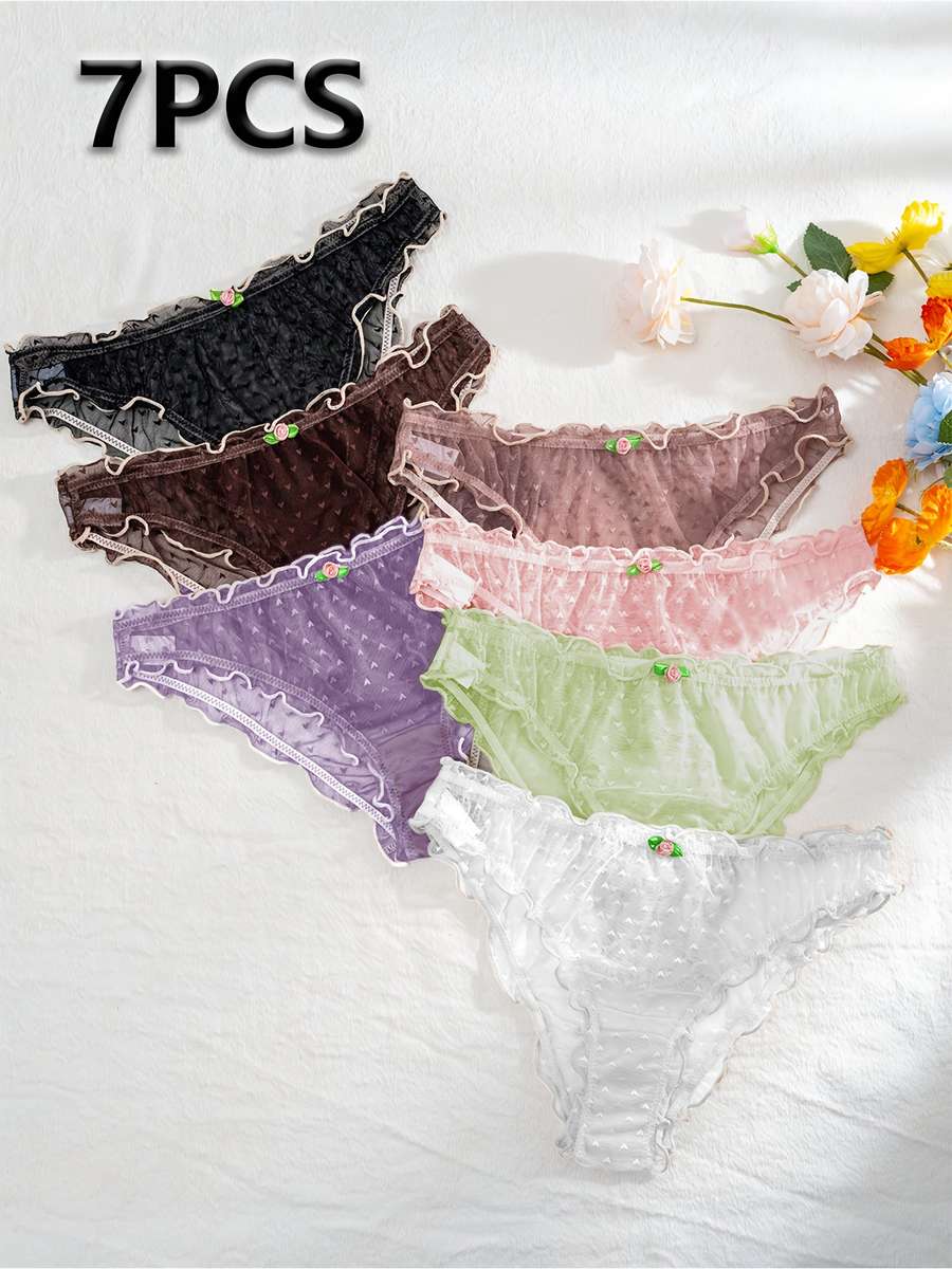 Womens Underwear Color Black  Brown  Purple  Light Khaki  Light Pink  Green  White Sizes