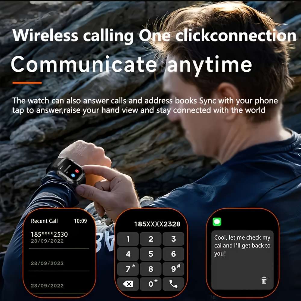Smart Watch For Men And Women Wireless Call Text Multiple