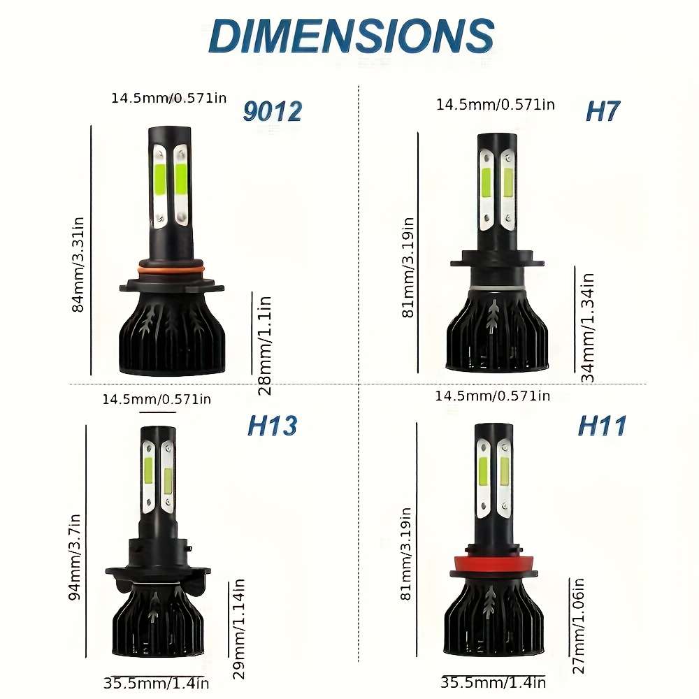 Car Lights Model H4