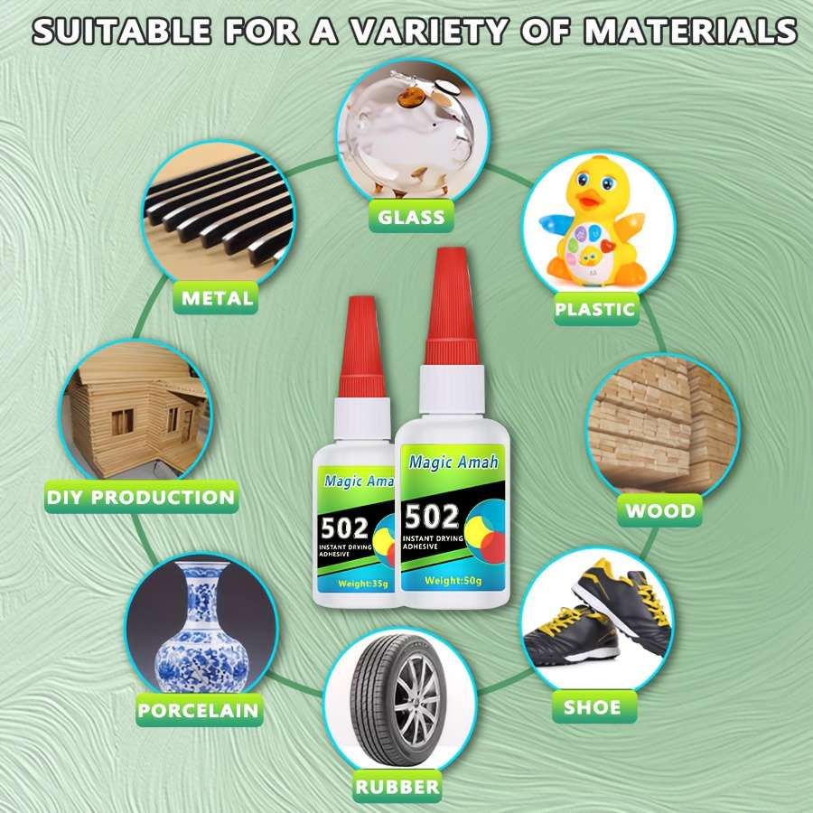 Industrial Grade Quick Drying Magic Amah 502 Instant For Versatile Applications