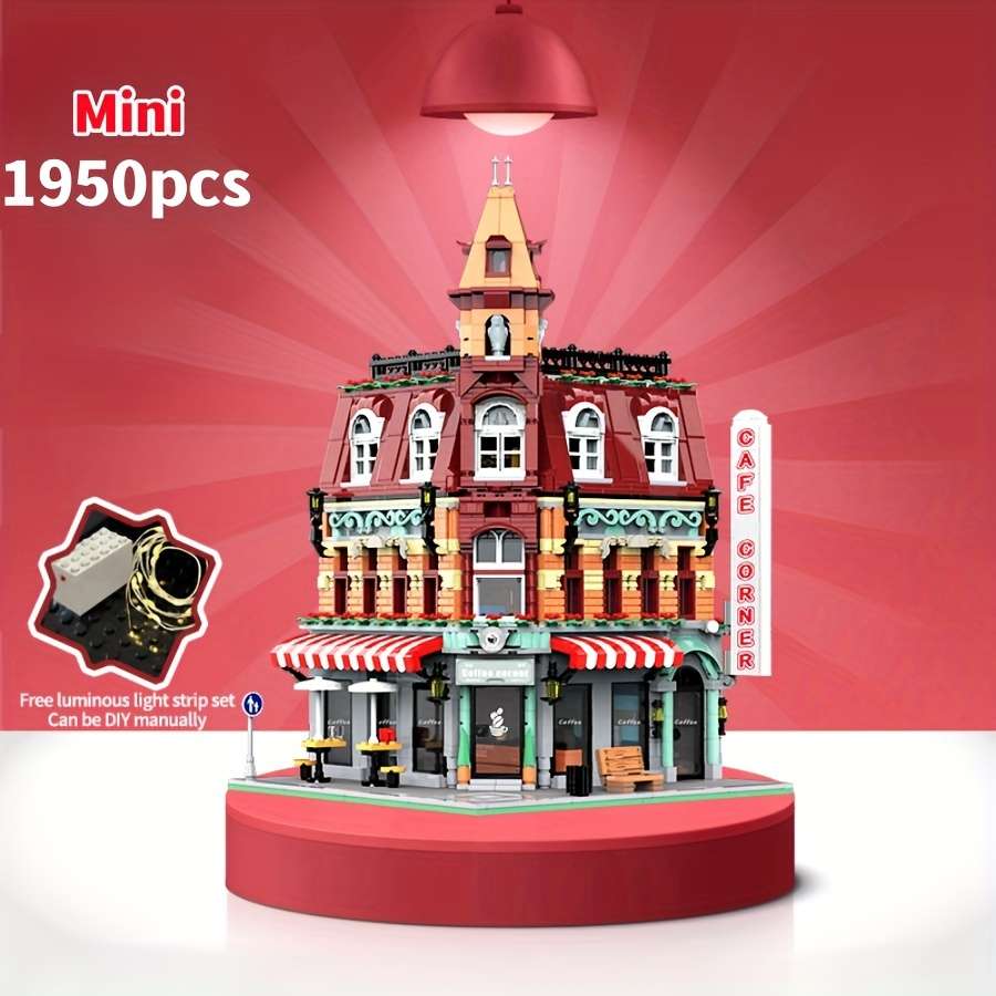 3D Building Model Puzzle Set Quantity 2225Pcs