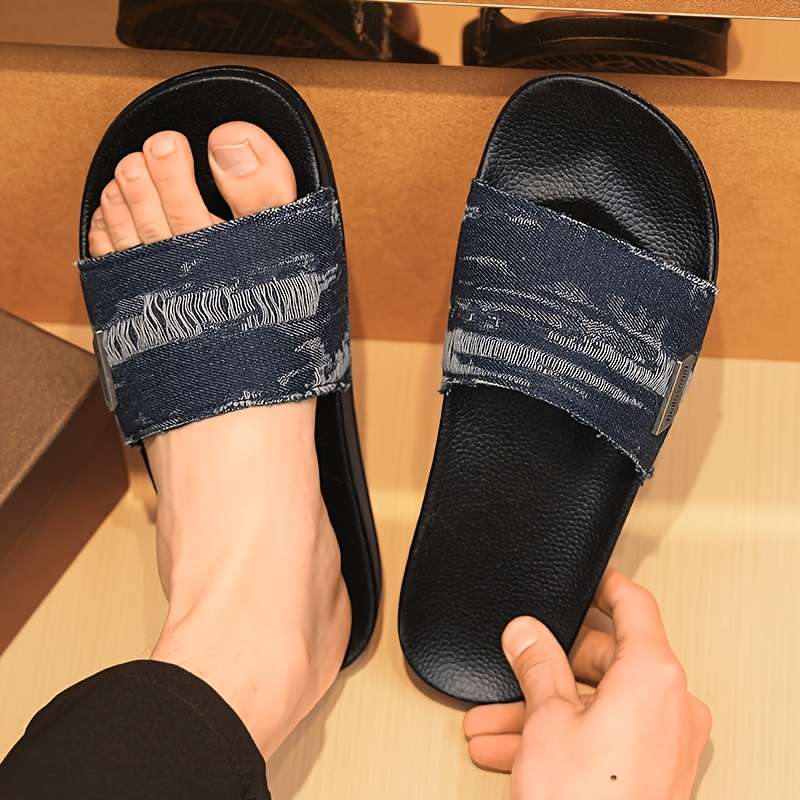 Sandals Color Dark Blue Size Uk 5