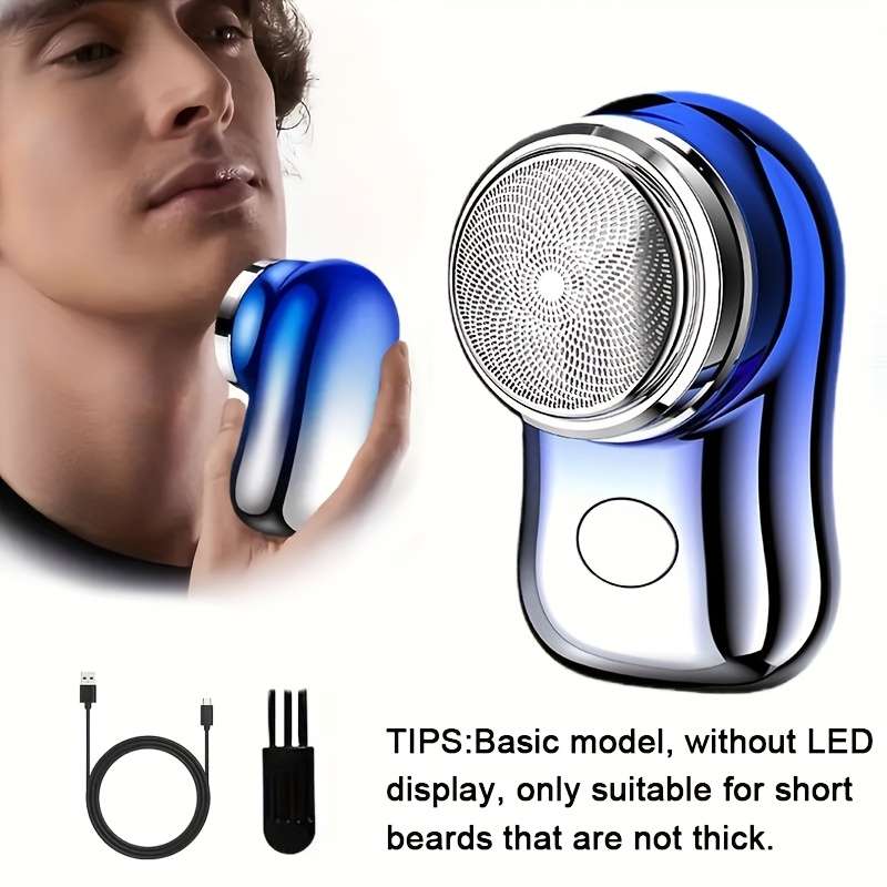 Sleek Portable Efficient Ultra Cordless Men'S Mini Portable Skincare Routine