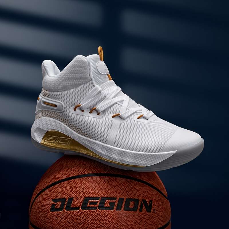 Sneakers White Golden Size Uk 7