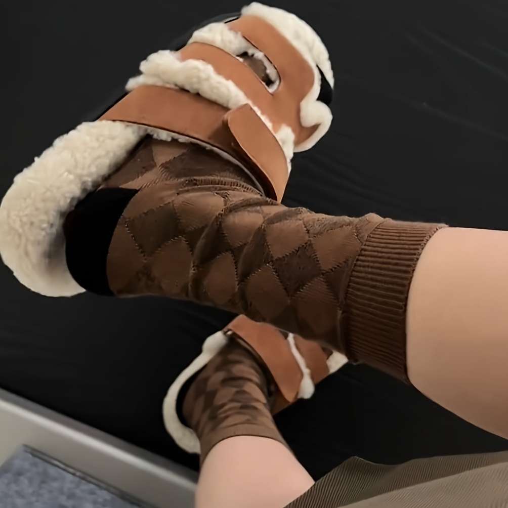 Women S Socks Color Twist Pattern