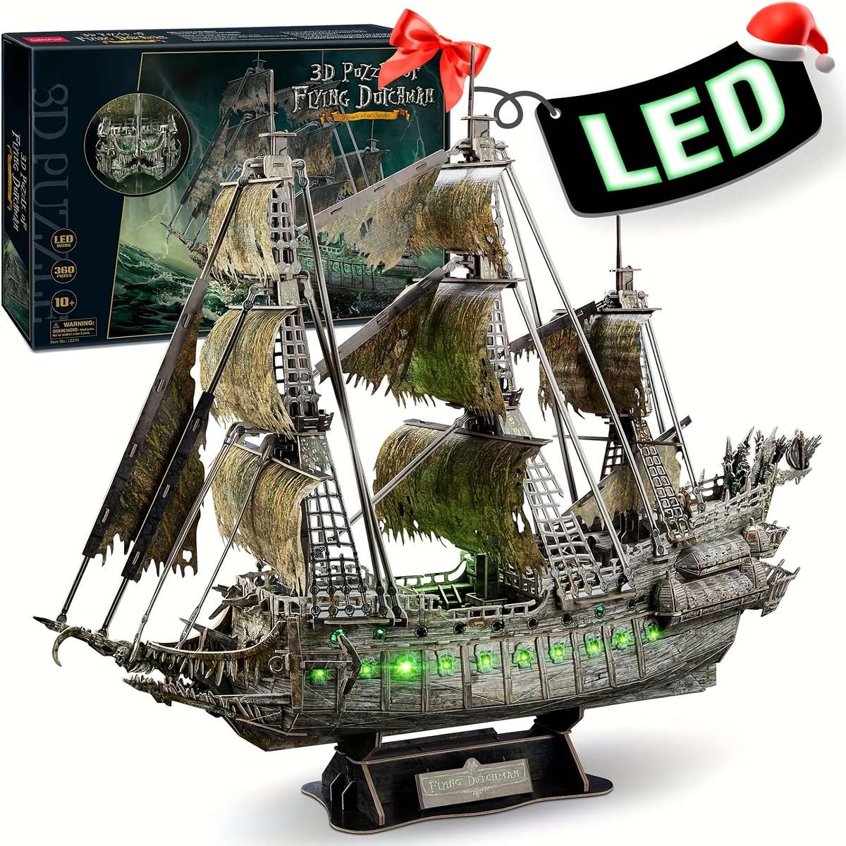 3D Jigsaw Puzzle Model Ship Items Flying Dutchman