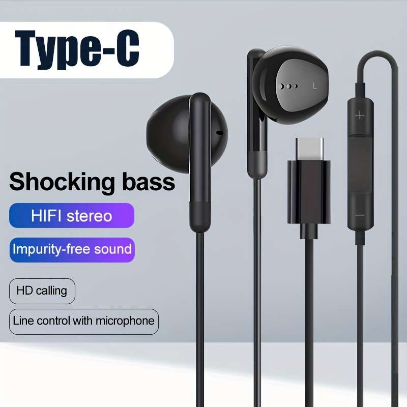 Wired Headphones Model Type-C