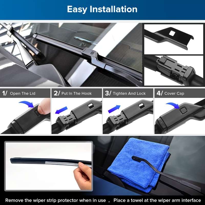 Windshield Wipers Material Natural Rubber