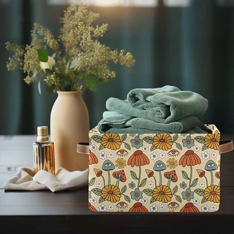 Storage And Organizationitems Vintage Flower 2Pcs