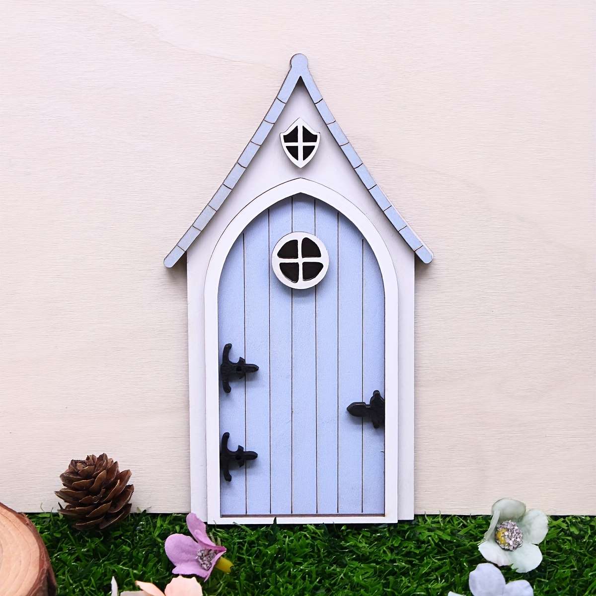 Toy House Decor Dollhouse Fairy Door Model