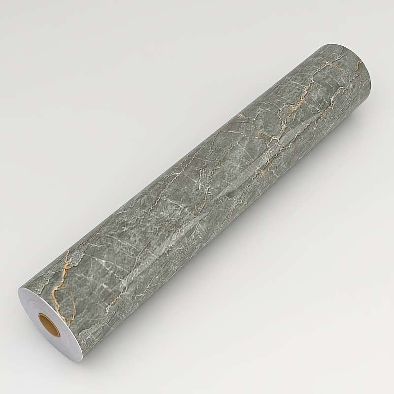 Durable Self Adhesive Cupboard Wrap 636 color Gray-green size 15cmx200cm