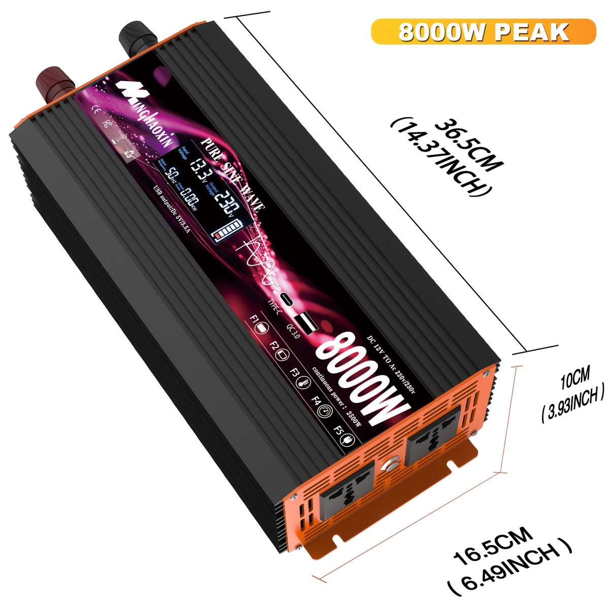 Inverter Model 8000W2500Wrated Power