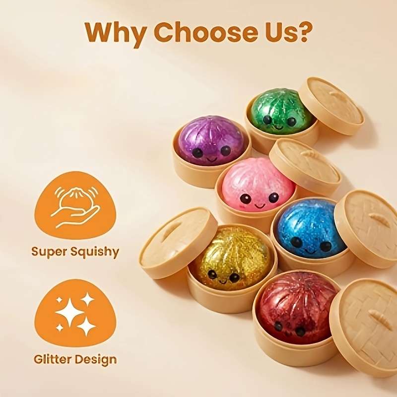 Squeezable Toys Quantity 2Pcs Random Color Top Configuration