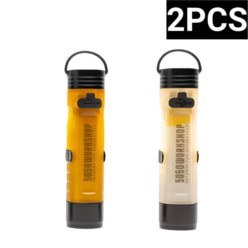 Flashlight Color White  Yellow  2 Pcs