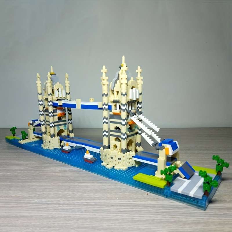 3D Building Model Puzzle Set